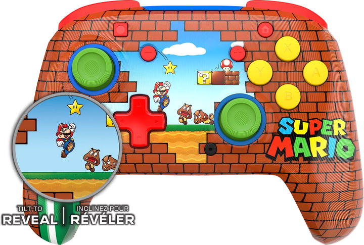Бездротовий геймпад Turtle Beach Rematch Nintendo Switch Mario Bricks (TBC-8101-65) - зображення 8