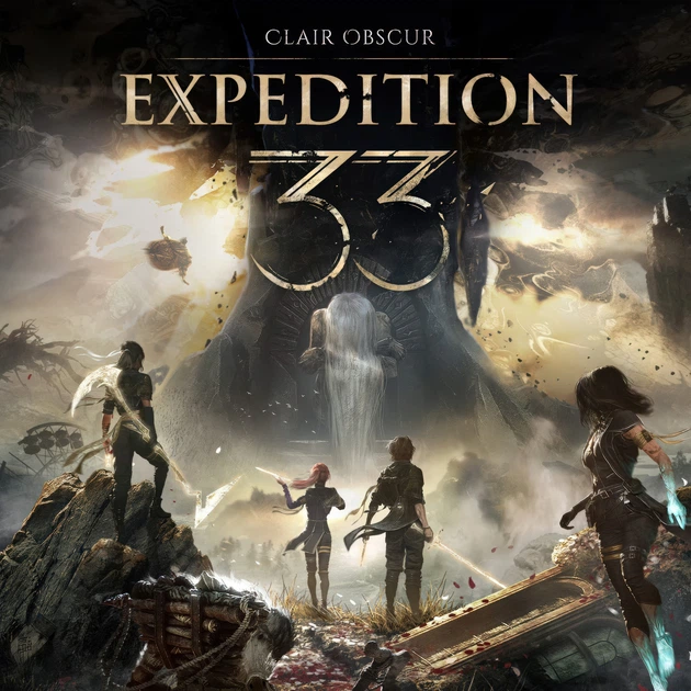 Интерьерная картина Экспедиция 33, Clair Obscur: Expedition 33, декор в комнату геймера, 85×60 см (id6935) - изображение 4