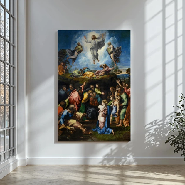 Интерьерная картина Преображение Господне, Рафаэль, Raphael Santi, The Transfiguration, 42×28 см (id6954) - изображение 2