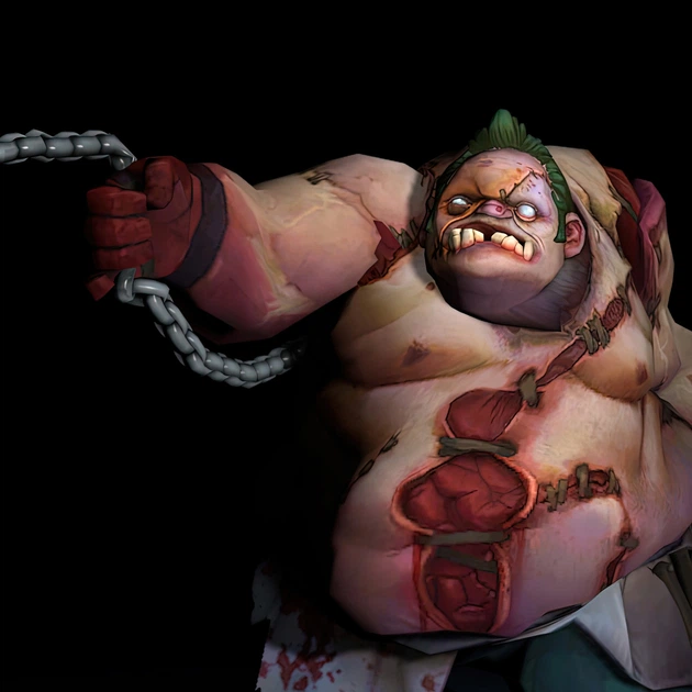 Интерьерная картина Дота 2, Пудж, Pudge, Dota 2, плакат для геймера, 28×42 см (id6919) - изображение 3
