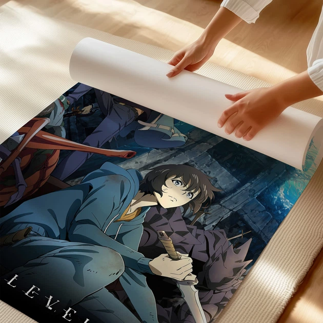 Постер Поднятие уровня в одиночку, Solo Leveling, anime, аниме, A3 42×30 см (id6924) - изображение 3