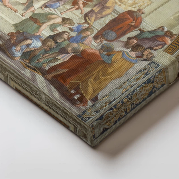 Интерьерная картина Афинская школа, Рафаэль, Raphael Santi, School of Athens, 28×42 см (id6956) - изображение 3
