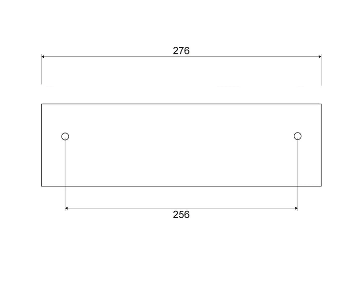 Ручка профильная UA 04/0256 G6 Хром Матовый ДС (DC152713) - изображение 2