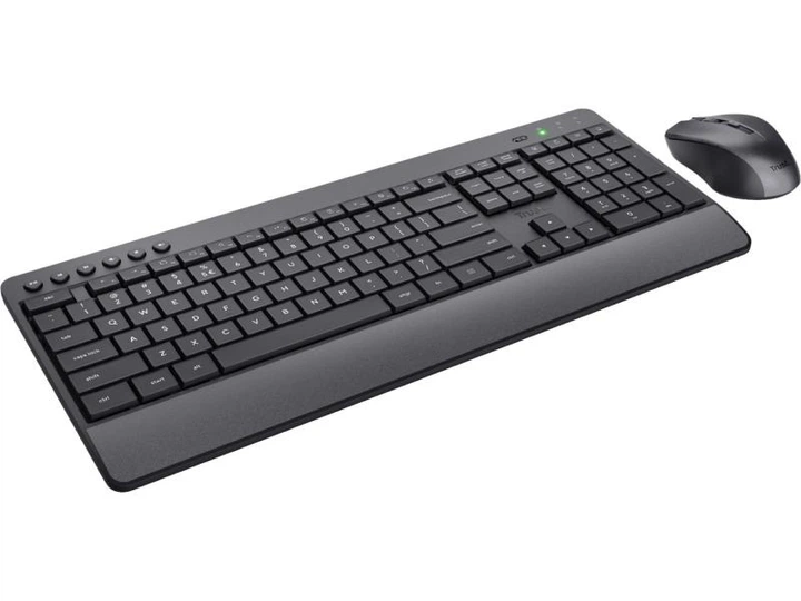 Комплект (клавіатура + миша) Trust Trezo Comfort Wireless Keyboard Mouse Set (24529) - изображение 4