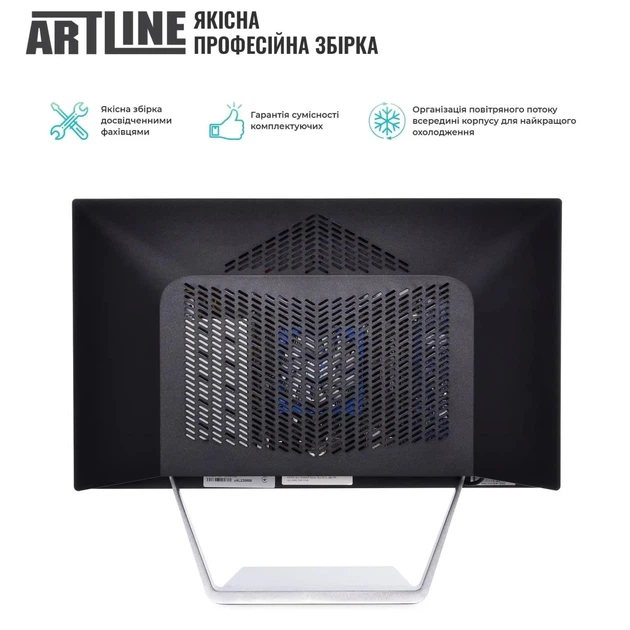 Моноблок Artline 23.8 Business M63 FHD IPS/Intel Core i3-14100/16GB/480 SSD/Intel Graphics/DOS (M63v24) - зображення 4