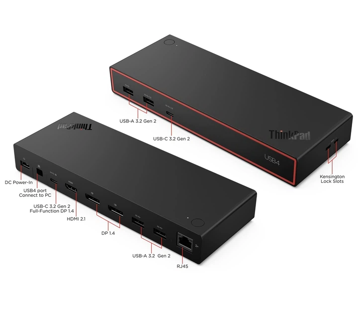 Док-станция ThinkPad USB4 Dock 5000 USB4 Dock 5000 - изображение 9