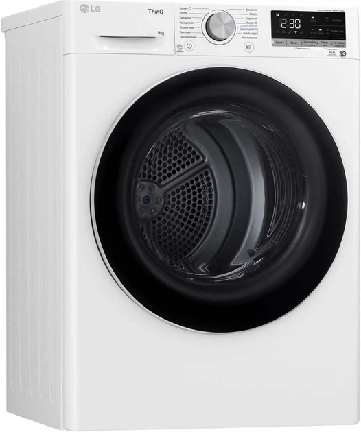 Сушильна машина LG DC90V5V0W - изображение 6