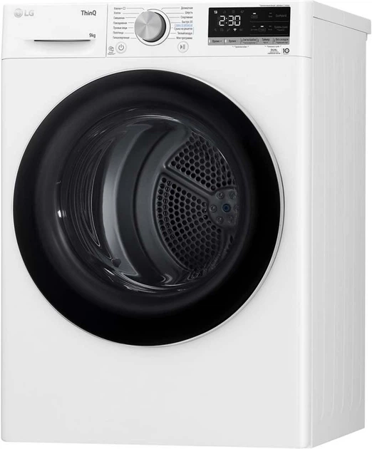 Сушильна машина LG DC90V5V0W - изображение 8