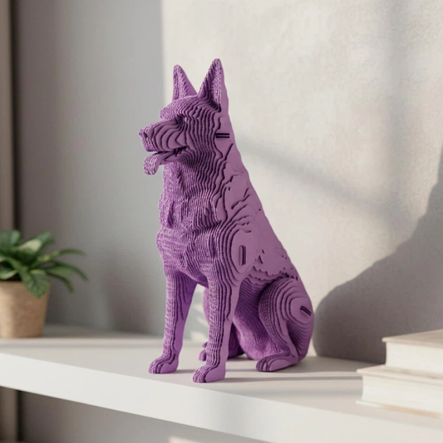 Картонний конструктор "Cartonic 3D Puzzle SHEPHERD" - Фото 10 Картонний конструктор "Cartonic 3D Puzzle SHEPHERD" - зображення 10