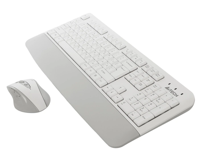 Комплект бездротовий A4Tech FG2500S Plus (White) - изображение 5