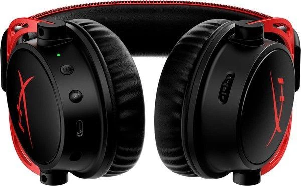 Гарнитура игровая HyperX Cloud Alpha WL/USB-A, черно-красный (4P5D4AA_ER) - Фото 3 Гарнитура игровая HyperX Cloud Alpha WL/USB-A, черно-красный (4P5D4AA_ER) - изображение 3