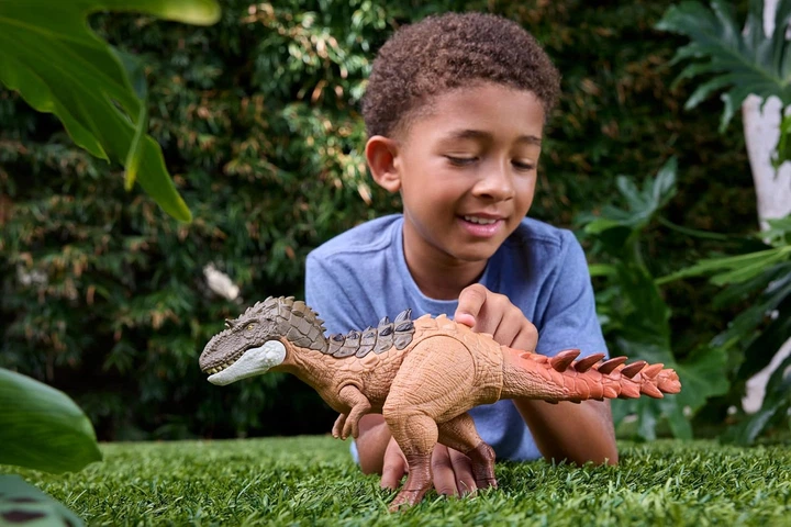 Динозавр Горгозавр 37 см Мир Юрского Периода Выживание Jurassic World Survival Gorgosaurus Mattel JKL86 - изображение 7
