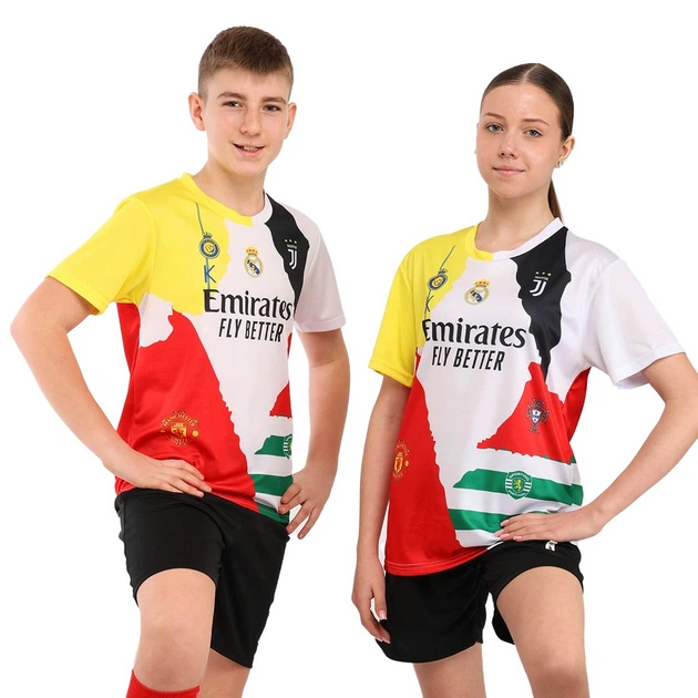 Форма футбольна дитяча SP-Sport CO-7366 RONALDO 7 Біло-чорний 20 (69e61aa2c9f83ee54e0dbfb0) - Фото 2 Форма футбольна дитяча SP-Sport CO-7366 RONALDO 7 Біло-чорний 20 (69e61aa2c9f83ee54e0dbfb0) - изображение 2