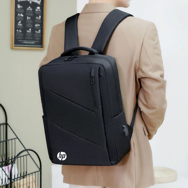 Рюкзак для ноутбука Digital HP 15.6" Чорний (IBN051B2) - Фото 9 Рюкзак для ноутбука Digital HP 15.6" Чорний (IBN051B2) - изображение 9