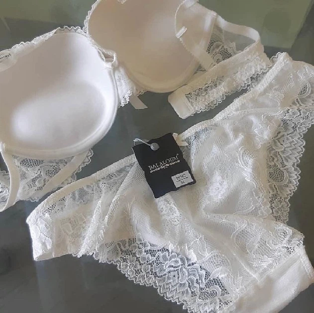 Комплект белья: бюстгальтер push-up и трусики 9362 Balaloum белый 75C/M - Фото 13 Комплект белья: бюстгальтер push-up и трусики 9362 Balaloum белый 75C/M - изображение 13
