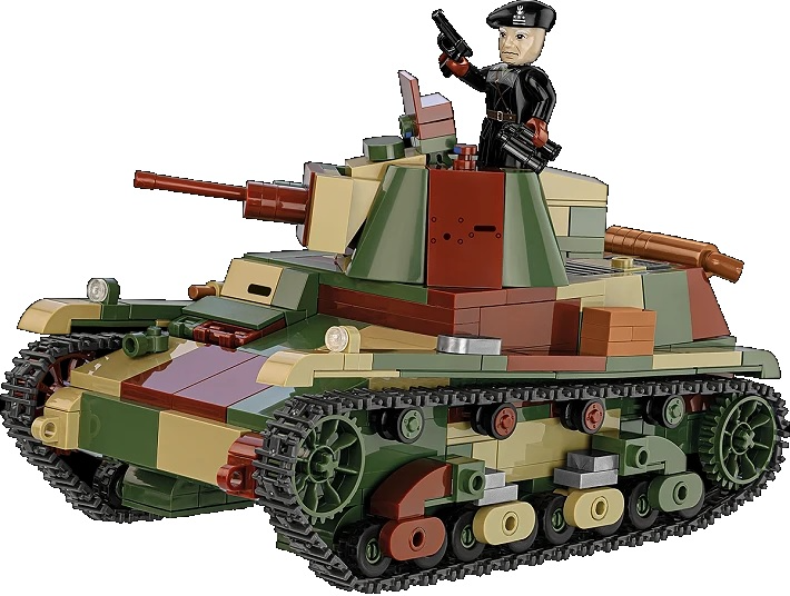 Конструктор Cobi HC WWII легкий танк 7TP 669 елементів 2661 (5902251026615) - зображення 2