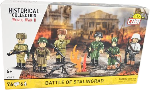 Конструктор Cobi HC WWII Battle Of Stalingrad 76 елементів 2061 (5902251020613) - Фото 1 Конструктор Cobi HC WWII Battle Of Stalingrad 76 елементів 2061 (5902251020613) - зображення 1