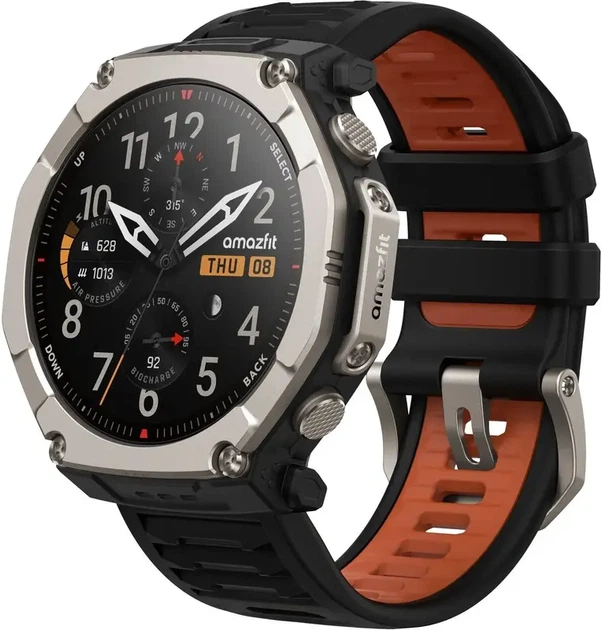 Смарт-часы Amazfit T-Rex Ultra 2 Black (W2550GL2N) - Фото 1 Смарт-часы Amazfit T-Rex Ultra 2 Black (W2550GL2N) - изображение 1