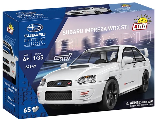 Конструктор Cobi Subaru Impreza WRX STI 65 елементів 24649 (5902251246495) - Фото 1 Конструктор Cobi Subaru Impreza WRX STI 65 елементів 24649 (5902251246495) - зображення 1