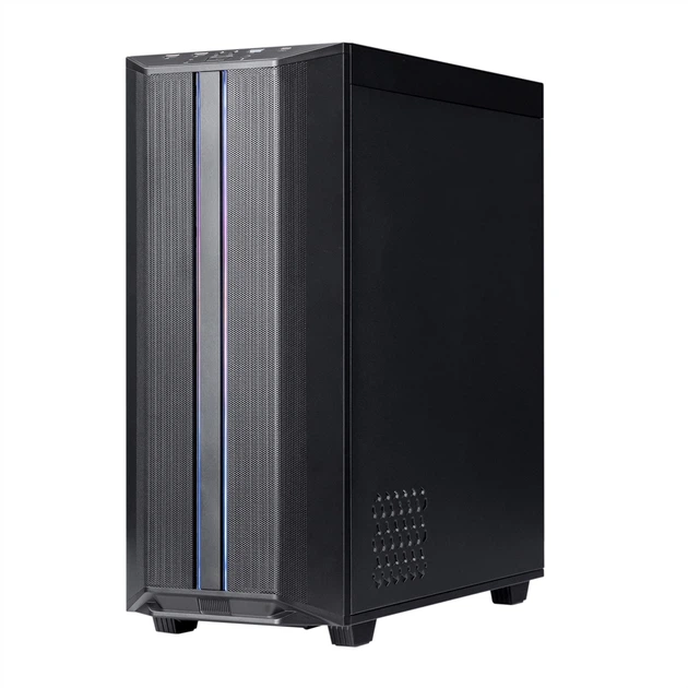 Корпус Prologix E122 Tempered Glass&Mesh Black - Фото 4 Корпус Prologix E122 Tempered Glass&Mesh Black - зображення 4