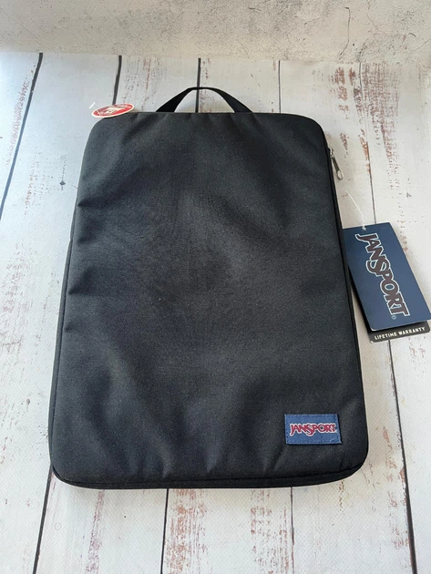 Сумка чохол для ноутбука 15 Jansport Чорний (1133) - Фото 3 Сумка чохол для ноутбука 15 Jansport Чорний (1133) - изображение 3