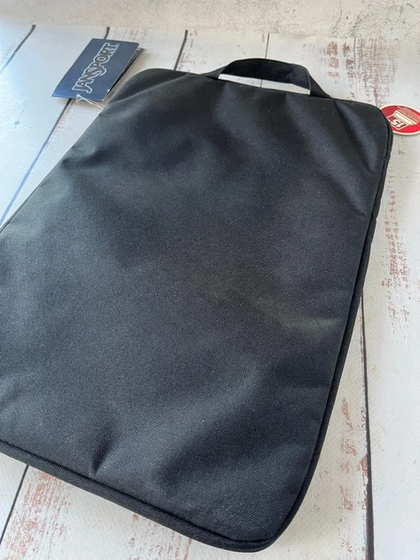 Сумка чохол для ноутбука 15 Jansport Чорний (1133) - Фото 4 Сумка чохол для ноутбука 15 Jansport Чорний (1133) - изображение 4