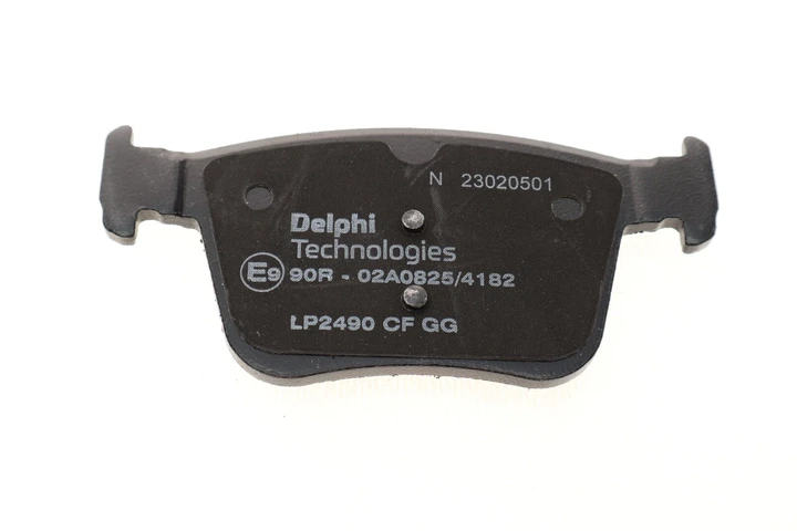 Колодки гальмові Delphi LP2490 Volkswagen Golf, Passat, Touran, T-Roc, EOS; Audi A3, TT, A8; Seat Leon; Skoda Superb, Karoq 5Q0698451C, 5QO698451C, 8V0698451 - зображення 4