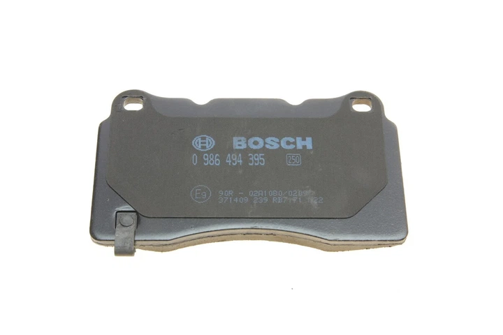 Гальмівні колодки BOSCH 0986494395 Mitsubishi Lancer; Opel Astra, Insignia; Subaru Impreza; Renault Megane; Cadillac ATS, CT6; Honda Civic; Volvo V70, S60 13329562, 13411116, 1605100 - зображення 3