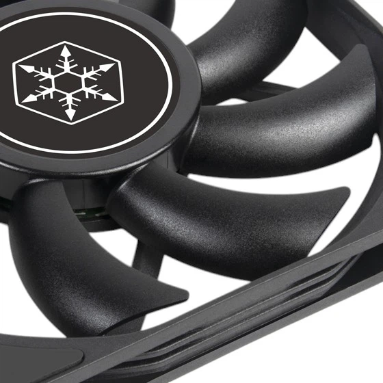 Wentylator SilverStone Air Slimmer 120 Czarny (SST-AS120B) - obraz 4