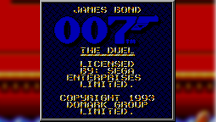 Игра Sega Game Gear James Bond 007: The Duel Английская Версия Только Картридж Б/У - изображение 3