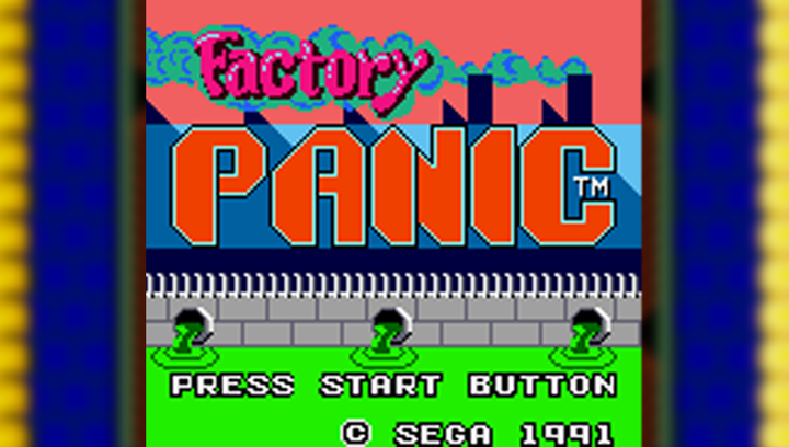 Игра Sega Game Gear Factory Panic Английская Версия Только Картридж Б/У - изображение 2