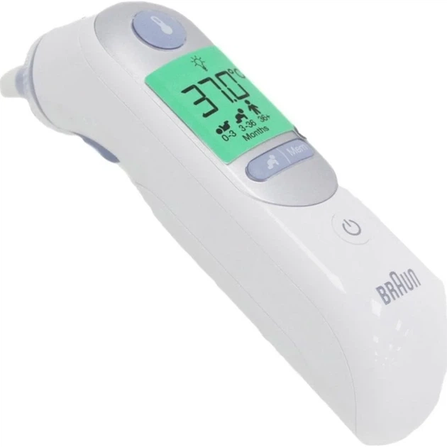 Ушной термометр Braun ThermoScan 7+I RT6525 Белый Б/ k1 - Б/У - Фото 3 Ушной термометр Braun ThermoScan 7+I RT6525 Белый Б/ k1 - Б/У - изображение 3