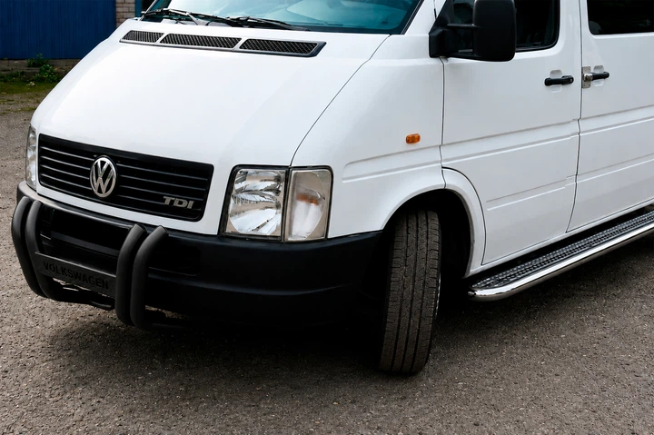Кенгурятник Kelebek WT011 Black (нерж.) для Volkswagen LT 1995-2006 гг - Фото 3 Кенгурятник Kelebek WT011 Black (нерж.) для Volkswagen LT 1995-2006 гг - изображение 3