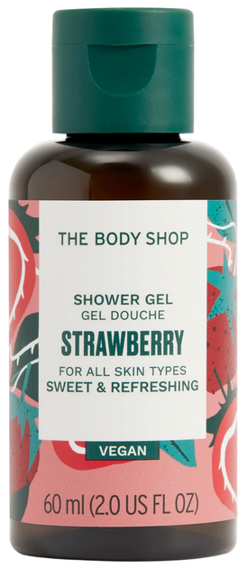 Zestaw upominkowy The Body Shop Strawberry Mini Żel pod prysznic 60 ml + Masło do ciała 50 ml + Krem do rąk 30 ml (5028197472689) - obraz 2