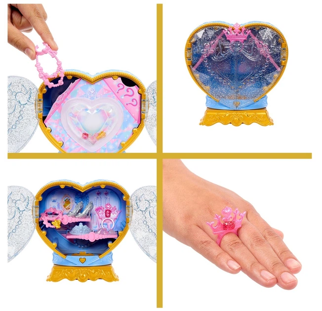 Лялька Mattel Disney Princess Fashion Dolls Попелюшка зі скринькою для прикрас (JHL50) (194735334674) - зображення 5