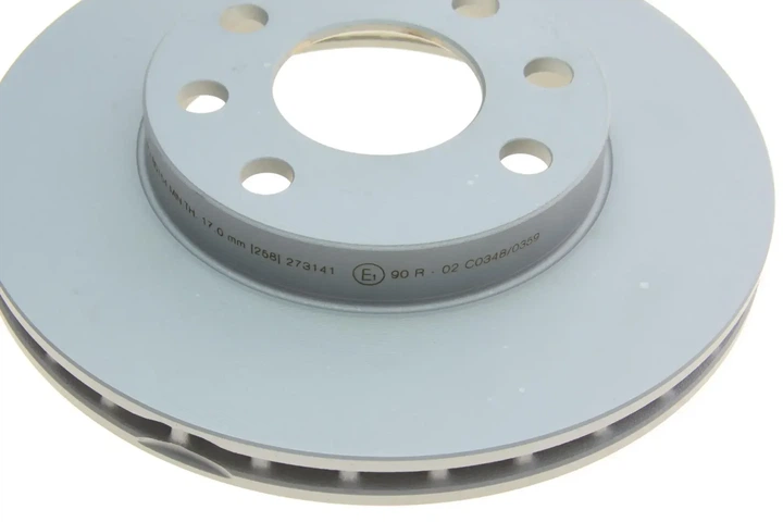 Диски гальмові BOSCH 0986478192 Opel Kadett, CORSA, Combo, Vectra, Ascona, Astra; Daewoo Nexia, Lanos; Chevrolet Aveo; Zaz Sens 96574633, 96471274, 96215669 - зображення 3