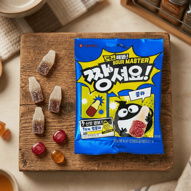 Желейные конфеты Lotte Jellycious Gummy Cola 50г - изображение 4