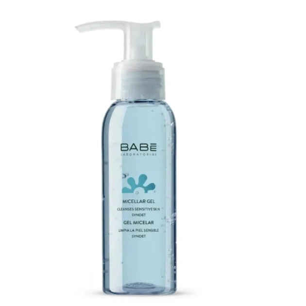 Babe Laboratorios (Бабе Лабораторіос) Міцелярний гель для делікатного та глибокого очищення обличчя Travel Size 90 мл - Фото 1 Babe Laboratorios (Бабе Лабораторіос) Міцелярний гель для делікатного та глибокого очищення обличчя Travel Size 90 мл - зображення 1