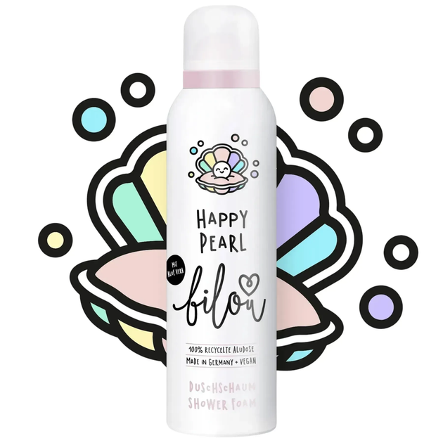 Пінка для душу Bilou Happy Pearl Shower Foam 200 ml - изображение 2