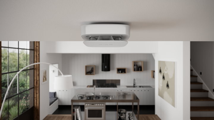 Бездротовий пожежний датчик Ajax FireProtect 2 SB Heat/CO Білий (11068) - Фото 9 Бездротовий пожежний датчик Ajax FireProtect 2 SB Heat/CO Білий (11068) - изображение 9