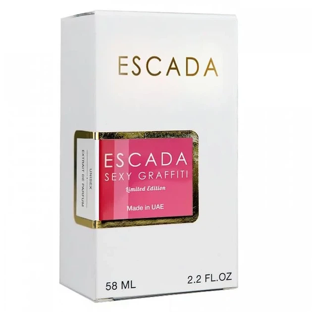 Женская парфюмированная вода No Brand (версия Еsсаdа Sexy Graffiti Limited Edition), Newly 58 ml - изображение 4