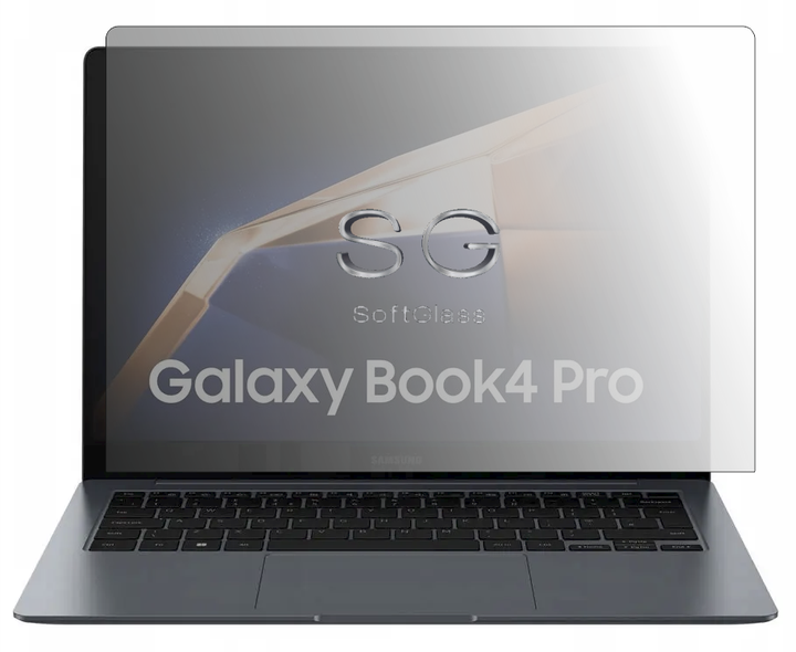 Пленка для Samsung Galaxy Book4 Pro 14 на экран износоустойчивая полиуретановая SoftGlass - Фото 1 Пленка для Samsung Galaxy Book4 Pro 14 на экран износоустойчивая полиуретановая SoftGlass - изображение 1