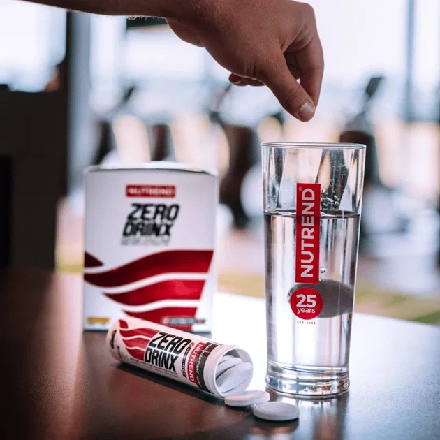 Гіпотонік ZeroDrink Nutrend лимон 18 таблеток - зображення 3