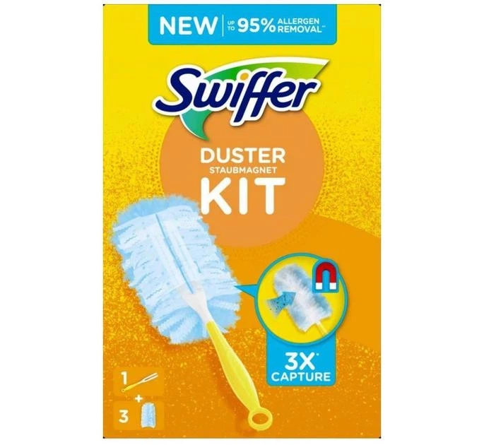 Щетка магнит для уборки пыли Swiffer duster Kit пипидастр с сменными насадками - Фото 7 Щетка магнит для уборки пыли Swiffer duster Kit пипидастр с сменными насадками - изображение 7