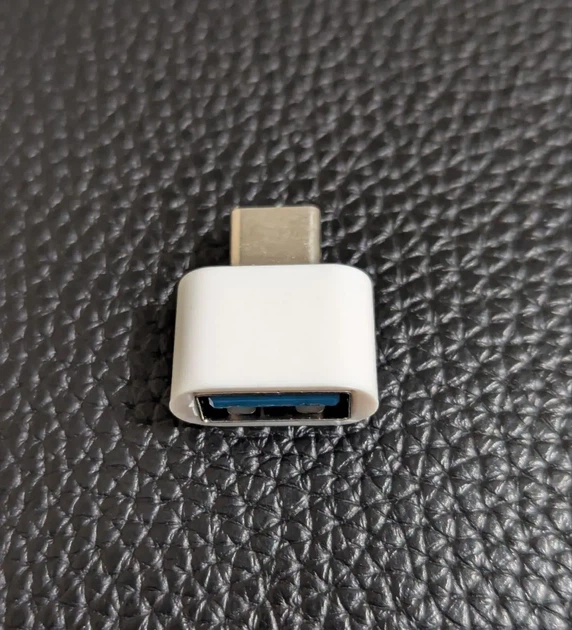 Перехідник-адаптер Type-C на USB 3.0 OTG (білий) - зображення 4