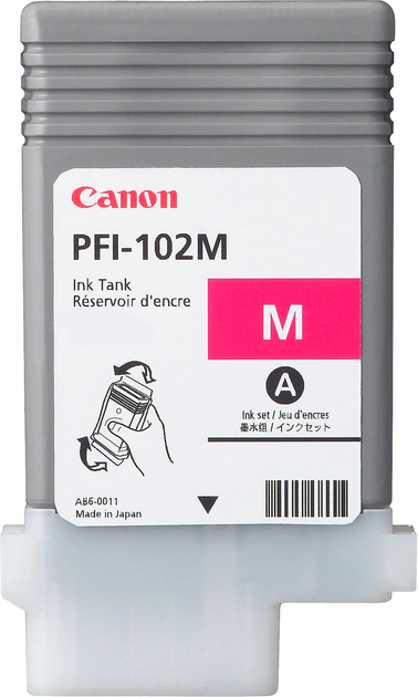 Tusz Canon PFI-102 Magenta (0897B001) - Zdjęcie 1 Tusz Canon PFI-102 Magenta (0897B001) - obraz 1