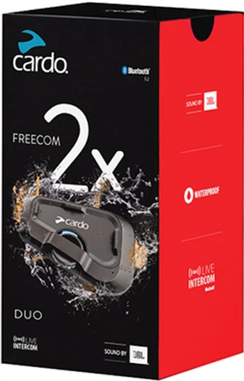 Інтерком Cardo Freecom 2X Duo Black (FRC2X103) - зображення 2
