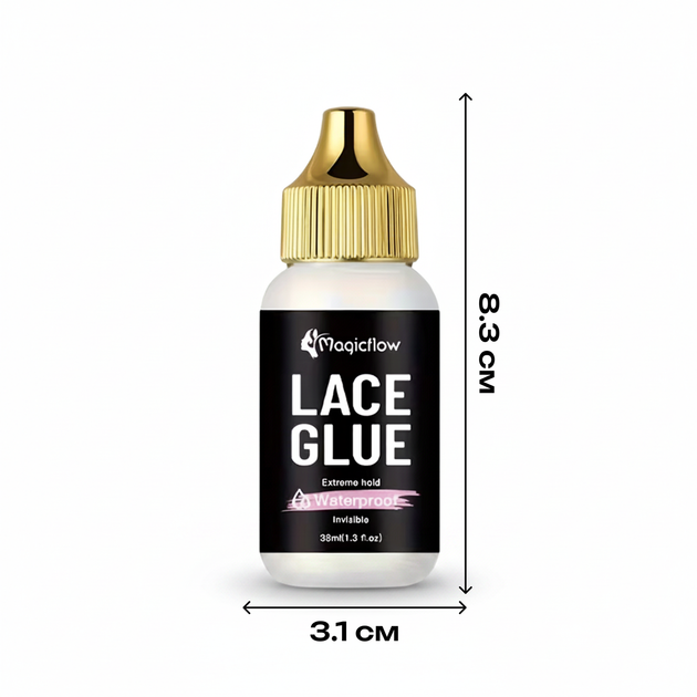 Клей для перук Magicflow Lace Glue водостійкий 38 мл - зображення 4