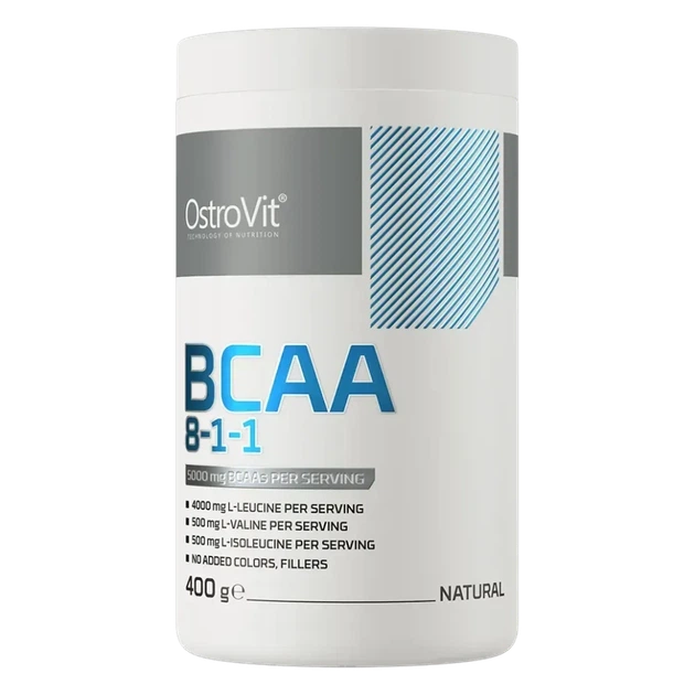 BCAA 8:1:1 Ostrovit без смаку 400 г (OST-11359) - Фото 1 BCAA 8:1:1 Ostrovit без смаку 400 г (OST-11359) - зображення 1