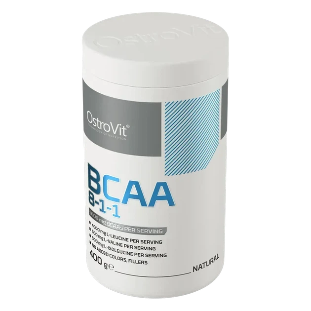 BCAA 8:1:1 Ostrovit без смаку 400 г (OST-11359) - Фото 2 BCAA 8:1:1 Ostrovit без смаку 400 г (OST-11359) - зображення 2